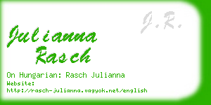julianna rasch business card